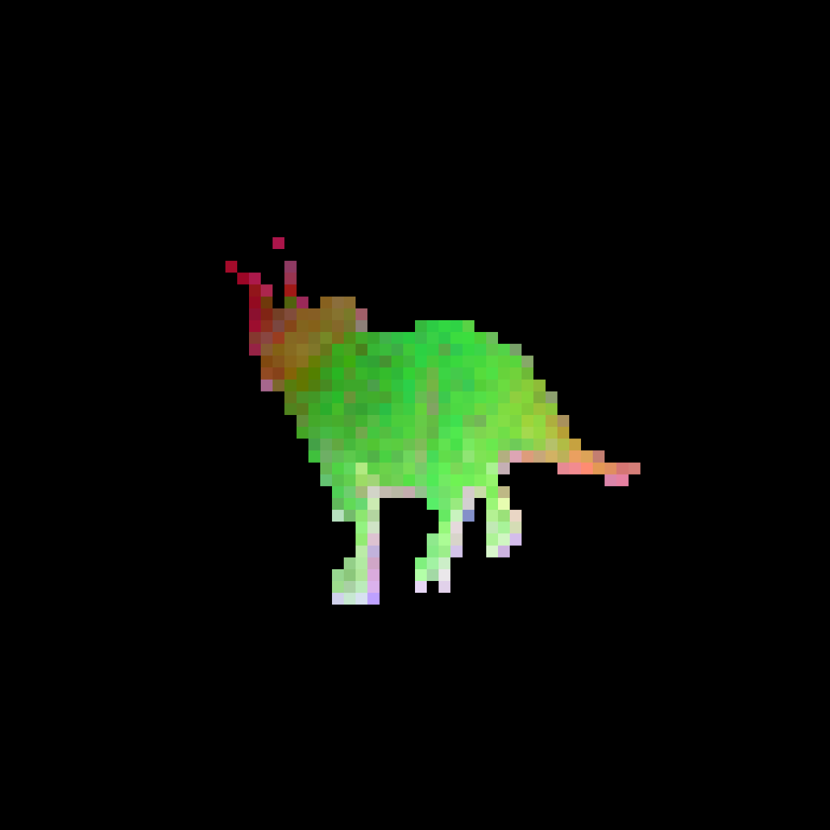 PCA features, DINO view 1