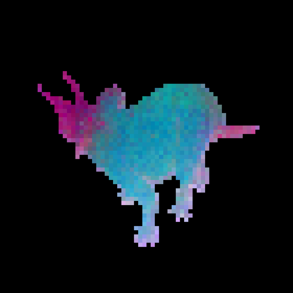 PCA features, DINO view 2