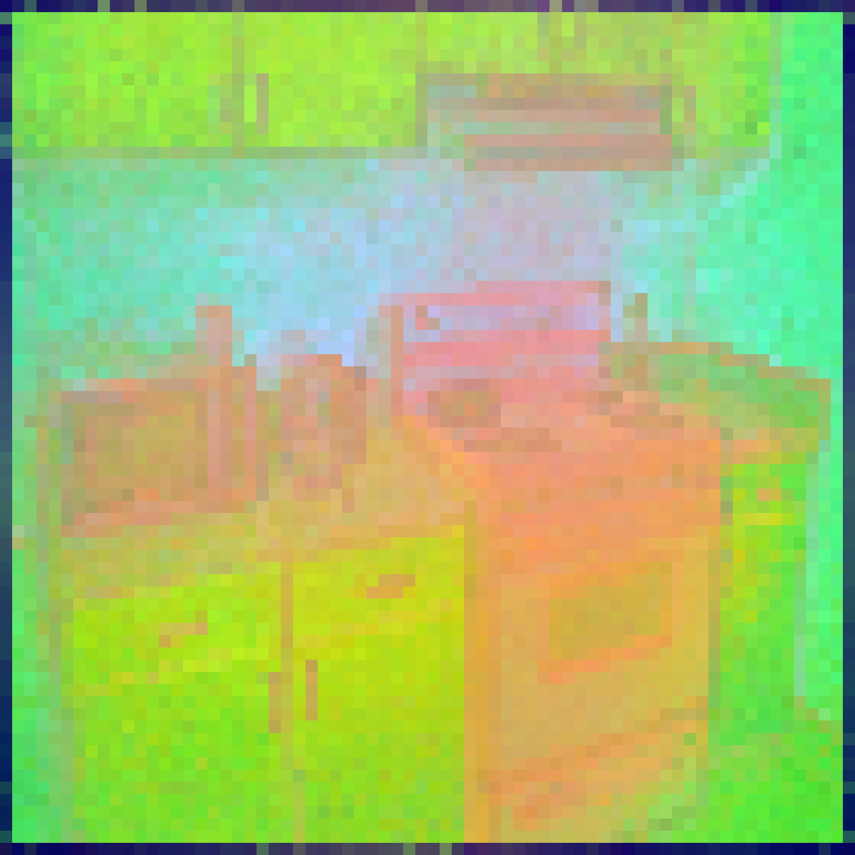 PCA features, DINO view 1