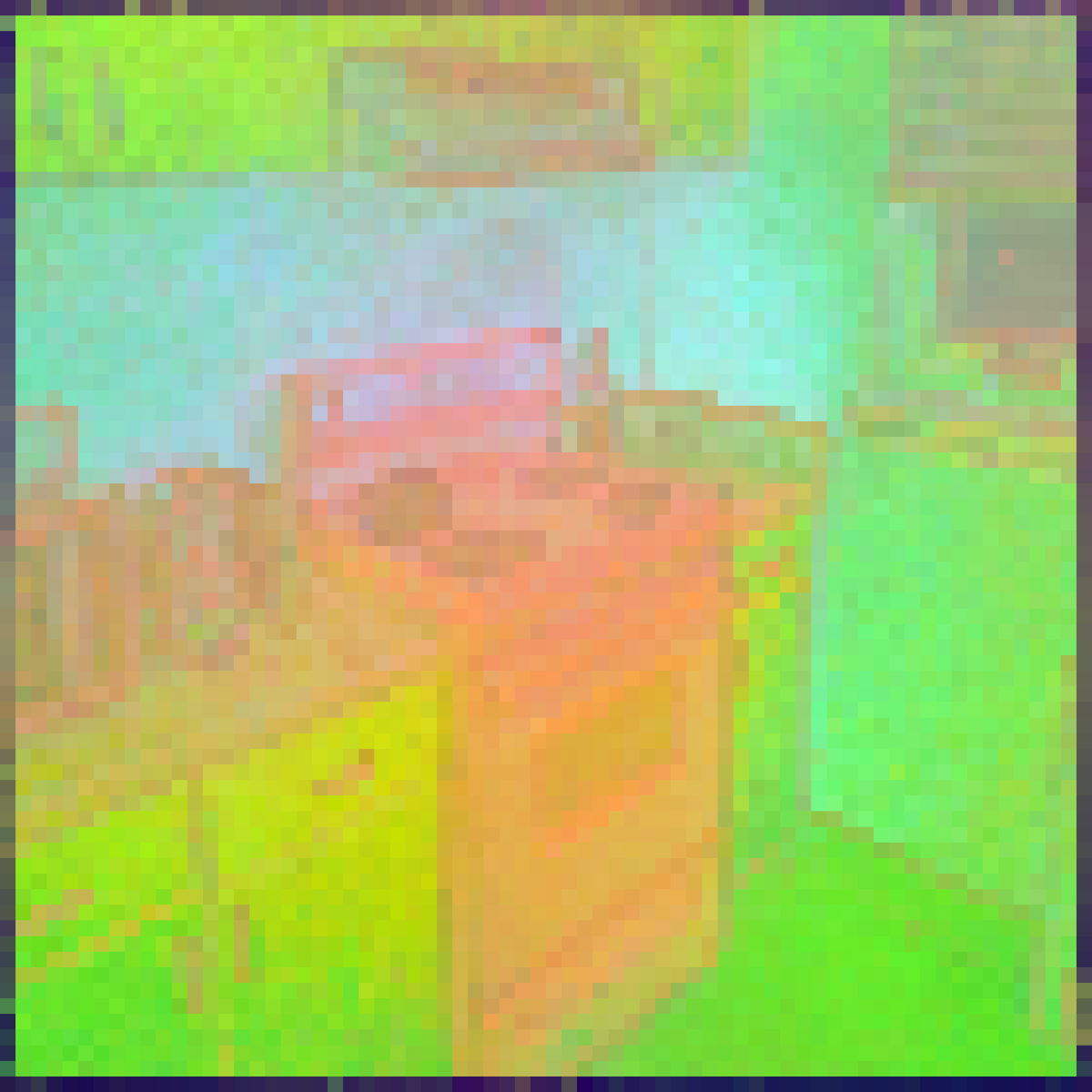PCA features, DINO view 2