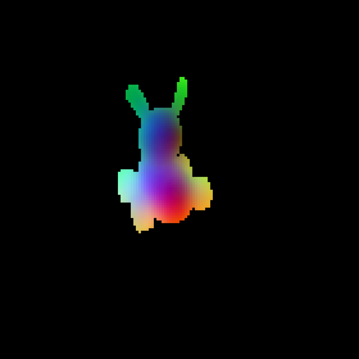 PCA features, DINOcular view 1