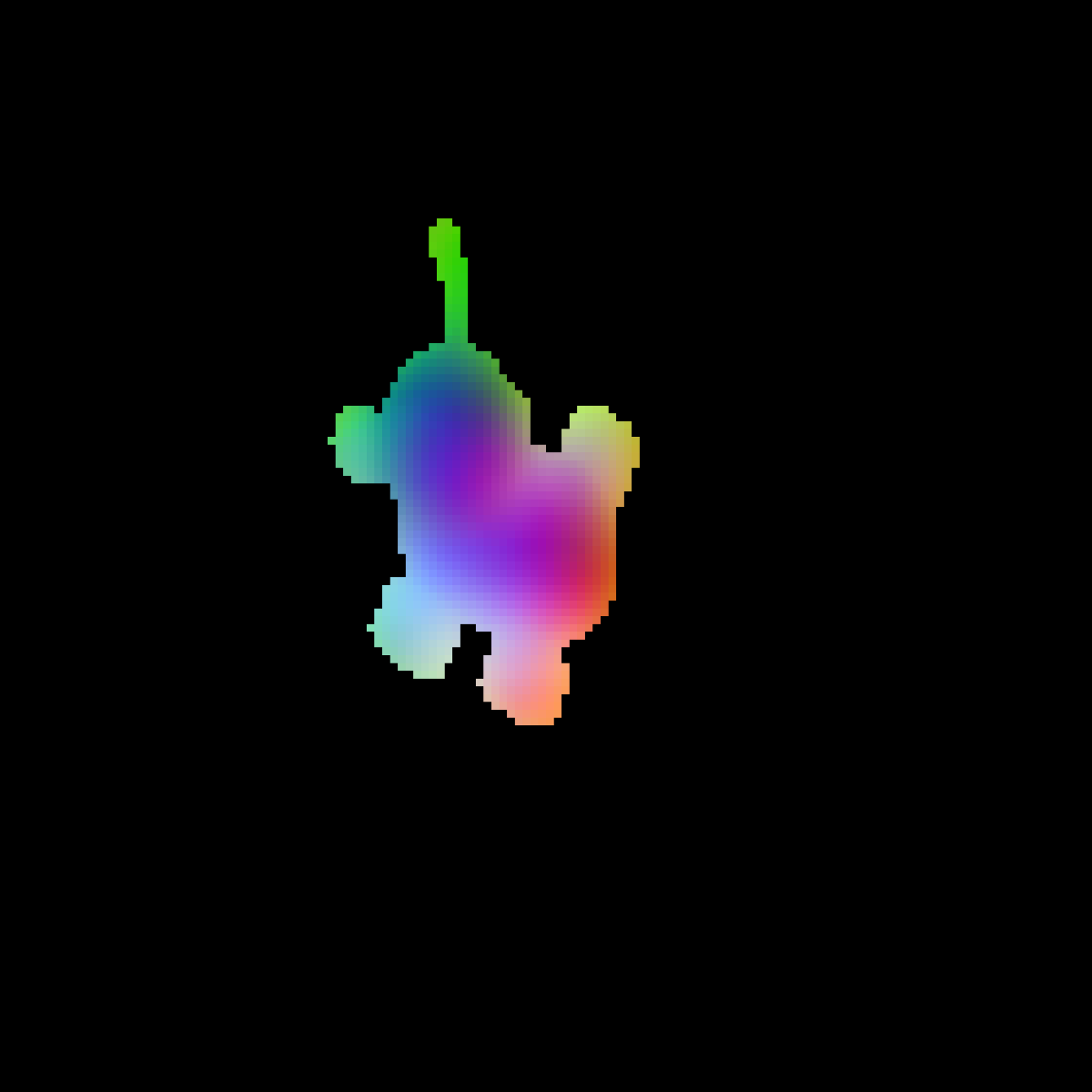 PCA features, DINOcular view 2
